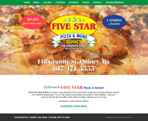 Five Star Pizza Quincy